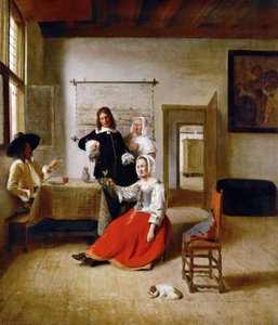 Le Buveur — Pieter De Hooch