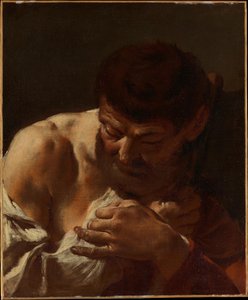 Bust Of A Man (saint Matthias?) — Giovanni Battista Piazzetta