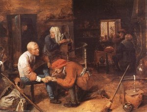 Operation On Foot — Adriaen Brouwer
