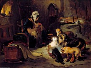 A Highland Breakfast — Sir Edwin Henry Landseer