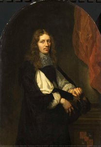 Portrait Of Pieter De Graeff (1638-1707), Lord Of Zuid-polsbroek, Purmerland, And Ilpendam. Alderman Of Amsterdam, Caspar Netscher, 1663 — Netscher, Caspar