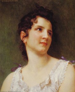Ritratto Di Una Giovane Ragazza — William-adolphe Bouguereau