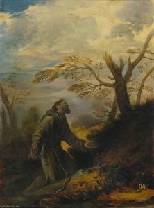 St Francis Receiving The Stigmata — Da Pier Francesco Mola
