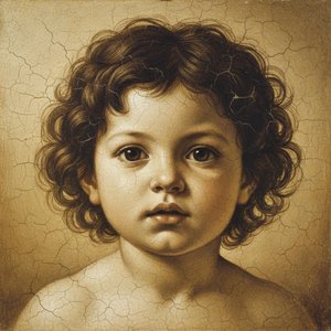 Eternal Innocence In Sepia: A Renaissance Study In Chiaroscuro — Marc Duvallier