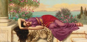 Dolce Far Niente — R.b.a John William Godward