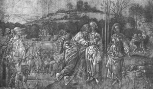 Jacob And Rachel — Hugo Van Der Goes