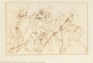 Battle For The Standard — William Young Ottley