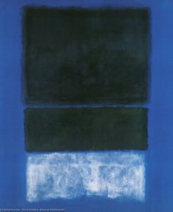 Verde E Bianco Nel Blu — Mark Rothko