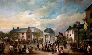 Mountsorrel, Leicestershire, The Market Place — Sr John E Ferneley