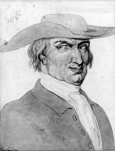 Study Of A Quaker, Bust-length — Thomas Rowlandson