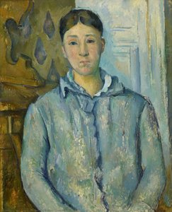 Madame Cézanne In Blue — Paul Cézanne