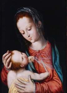 Madonna And Child — Luis De Morales