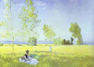 Fields Of Bezons — Claude Monet