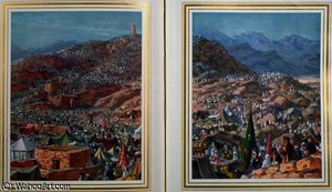 Pilgrims On Mount Arafa On The 9th Day Of — Alphonse Etienne Dinet (nasreddine Dinet)