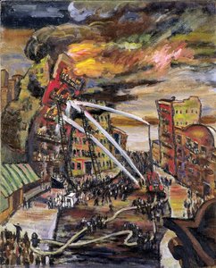 Tenement Fire — Jacob Kainen