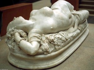 Woman Bitten By A Snake (femme Piquée Par Un Serpent) — Auguste Clésinger