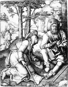 Resting Pilgrims — Lucas Van Leyden