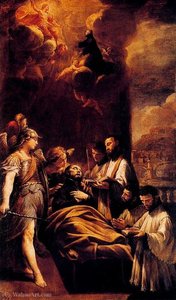 Death Of San Cayetano — Andrea Vaccaro