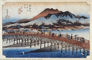 Keishi (kioto), Capital — Utagawa Hiroshige