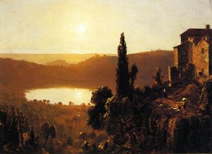 Lake Nemi 1 — Sanford Robinson Gifford