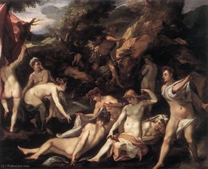 Diana And Actaeon — Joseph The Younger Heintz