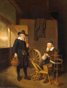 Interior — Quiringh Gerritsz. Van Brekelenkam