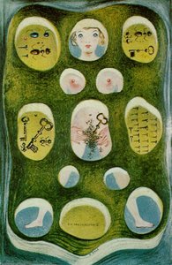 Combinaisons (ou Les Phantasmes Dalhniens Combinés, Fourmis, Clés, Clous), 1931 — Salvador Dalí