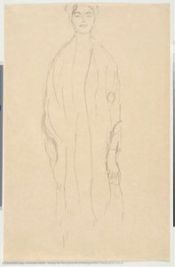 Study For The Portrait Of Margarethe Constance Lieser — Gustav Klimt