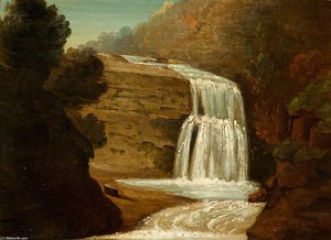 Upper Clyngwyn Fall Or Hendrebolon Fall, Neath Valley — Penry Williams