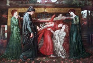Le Rêve De Dante — Dante Gabriel Rossetti