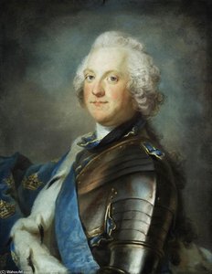 Portrait Of Adolf Frederick, King Of Sweden — Charles Antoine Coypel