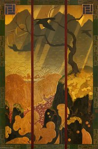 Panels From Crawford’s Tearoom In Hanover Street, Edinburgh — Robert Burns