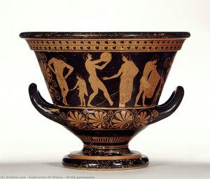 At The Gymnasium — Euphronios Of Athens