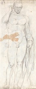 Classical Male Nude — George Romney