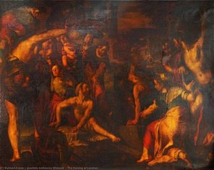 The Raising Of Lazarus — Joachim Anthonisz Wtewael