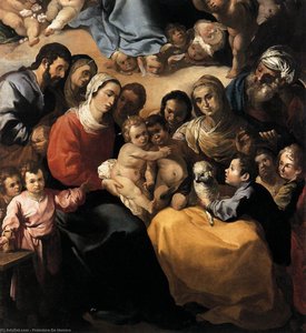 The Holy Family — Francisco De Herrera