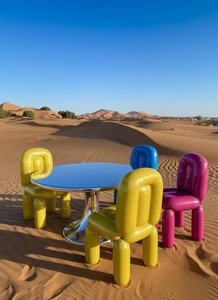 Chromatic Mirage: An Infinite Solitude In Chrome And Ochre — Jacques Villedieu
