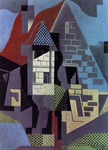 Landschaft Bei Beaulieu — Juan Gris