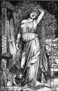 Danae In The Brazen Chamber — Anthony Frederick Augustus Sandys