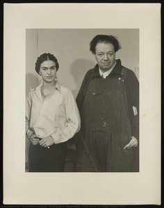 Frida Kahlo And Diego Rivera, 1932 — Ford Motor Company. Photographic Department