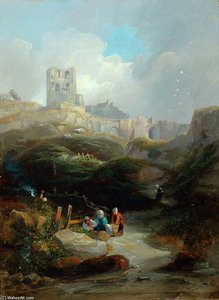 Scarborough Castle — John Wilson Carmichael