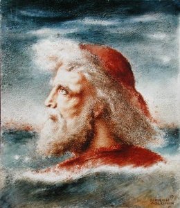 Head Of A Man — Simeon Solomon
