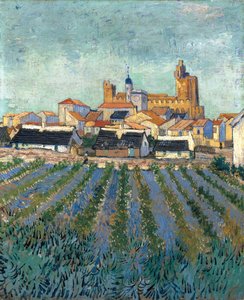 View Of Saintes-maries — Vincent Willem Van Gogh
