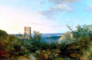 Italian Landscape — George Barret The Elder