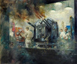 In The Butts Testing A Parnall Turret — Terence Tenison Cuneo