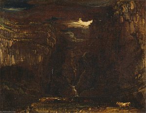 Sketch For 'gordale Scar' — James Ward
