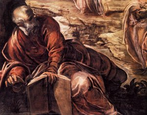 L'ascension (détail) — Jacopo Tintoretto