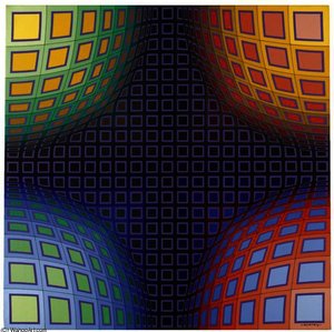 Stri-ond-br - Victor Vasarely — Wiktór Wasaryli