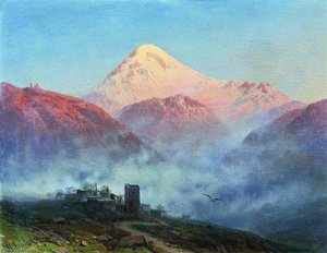 Mount Kazbek — Ilya Nikolaevich Zankovsky
