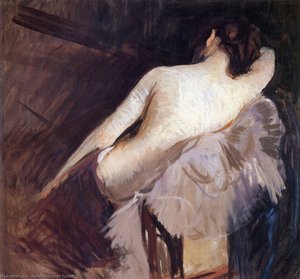 Study For The Venetian Bind'''' — Edmund Charles Tarbell